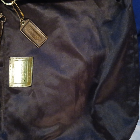Coach gold poppy signature large bag - Picture 11 of 12